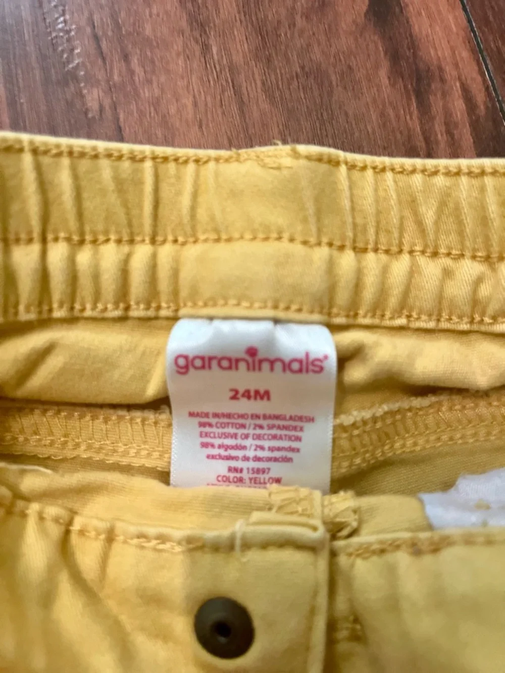 Garanimals Mustard Yellow Kids Stretch Twill Pants 24 months
3/$18 or 4/$20 - Picture 7 of 7